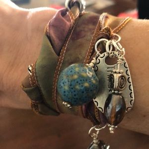 Silk Wrap Bracelet